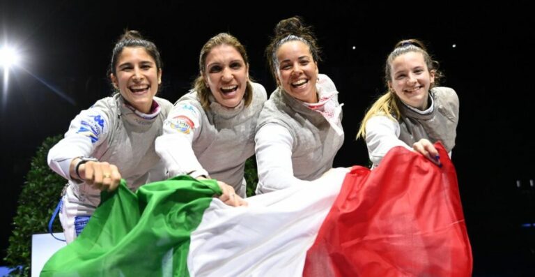 Europei: fiorettiste azzurre d’oro, Italia vince medagliere