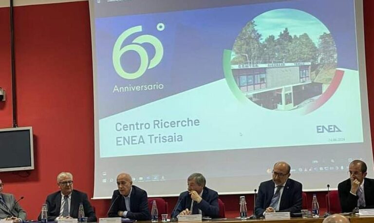 Latronico “60 anni Centro ricerche Enea importanti per la Basilicata”