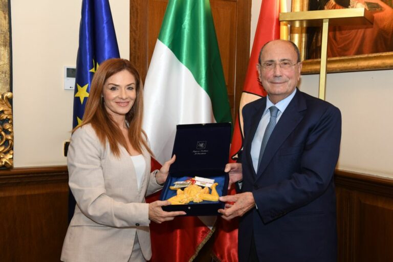 Schifani meets Maltese Energy minister Miriam Dalli