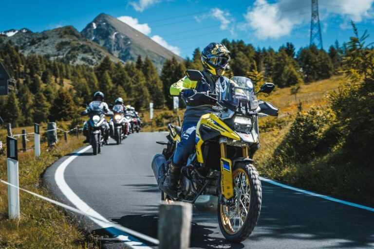 Il Suzuki V-Strom Day tra i passi dell’Alta Val Camonica