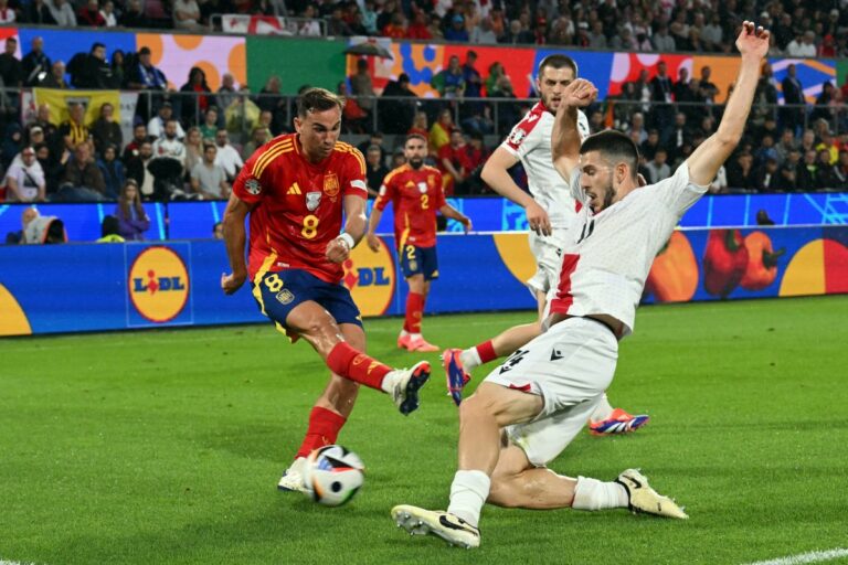 Georgia ribaltata, Spagna ai quarti contro la Germania