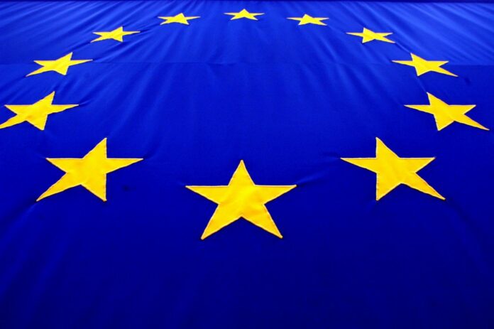 PARLAMENTO EUROPEO A STRASBURGO, EUROPEA BANDIERA EUROPA UNITA