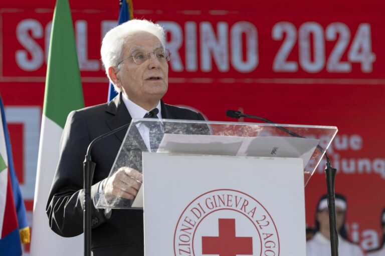 Croce Rossa, Mattarella “Ha accompagnato la storia dell’Italia”