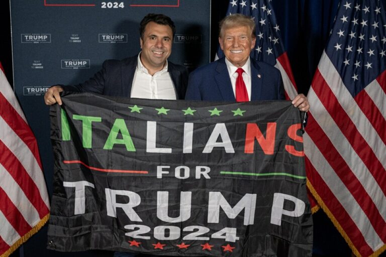 Usa, Trump incontra italo-americani “Complimenti a Meloni per G7”