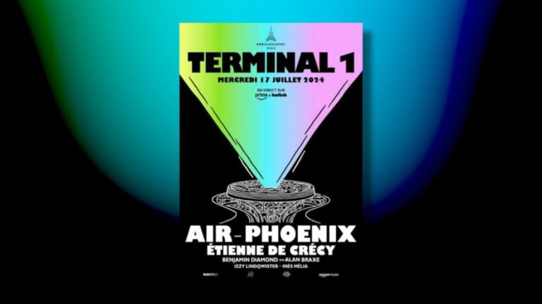 Terminal 1 di Parigi-CDG tetto del mondo per una sera con Amazon Music