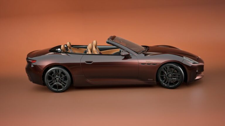 Maserati GranCabrio Folgore Tignanello, cabrio luxury 100% elettrica