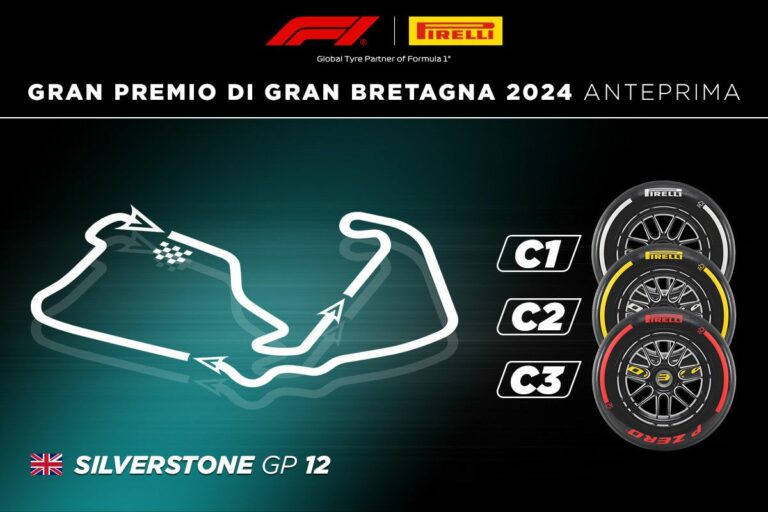 Gp Gran Bretagna, Pirelli punta sulle mescole più dure