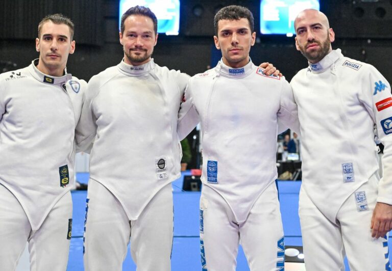 La Nazionale olimpica di spada in ritiro a Bardonecchia