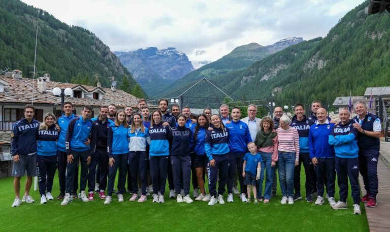 Parigi2024: La sciabola azzurra in ritiro ad Ayas