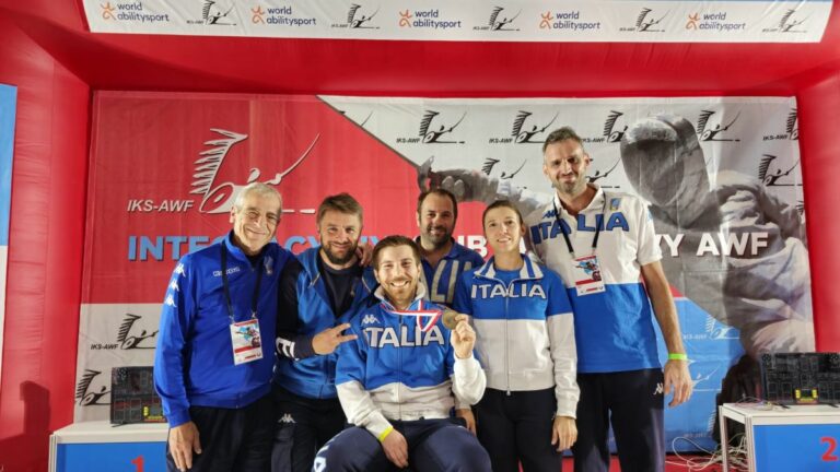 Coppa del Mondo paralimpica: Matteo Dei Rossi bronzo nella spada