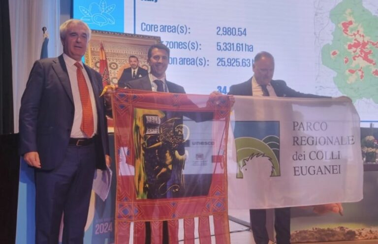 Veneto, Colli Euganei riconosciuti riserva MAB Unesco