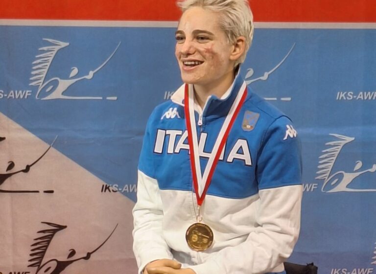 Bebe Vio d’oro nel fioretto B a Varsavia