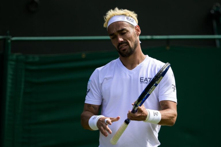A Wimbledon Fognini cede a Bautista Agut, Musetti agli ottavi
