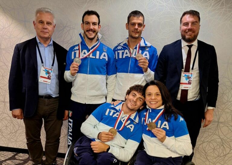 Coppa del mondo paralimpica, poker di medaglie azzurre a Varsavia