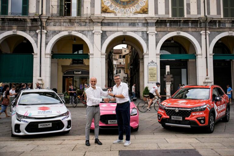 Suzuki auto ufficiale del Giro d’Italia Women