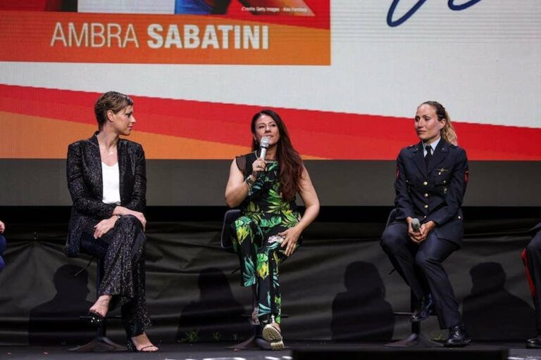 Giusy Versace tornata al 28° Premio Fair Play Menarini