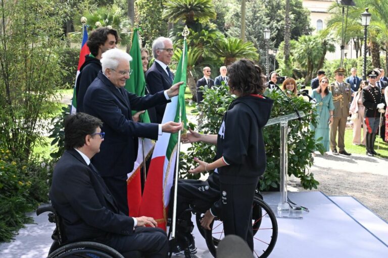 Mattarella alla cerimonia inaugurale delle Paralimpiadi
