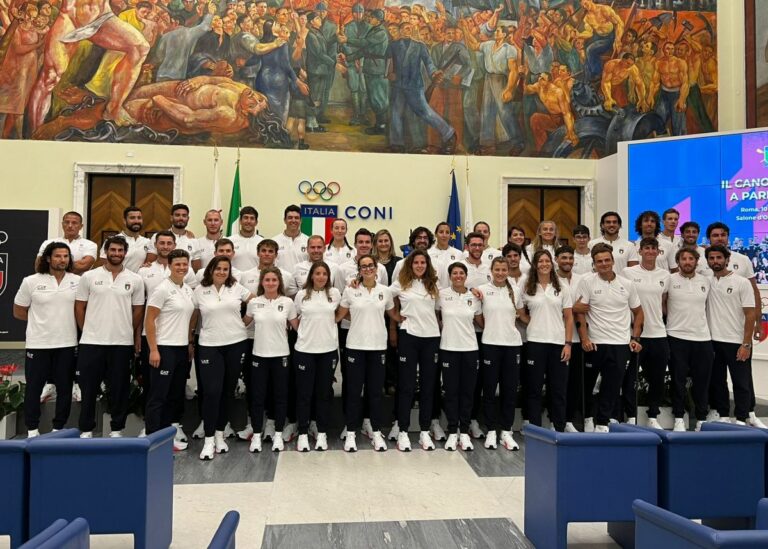Presentata la squadra azzurra di canottaggio