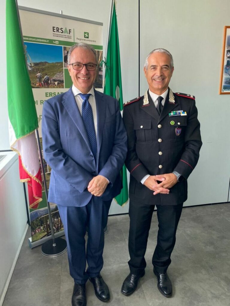 Lombardia, incontro tra vertici Carabinieri Ambientali e direttore Ersaf