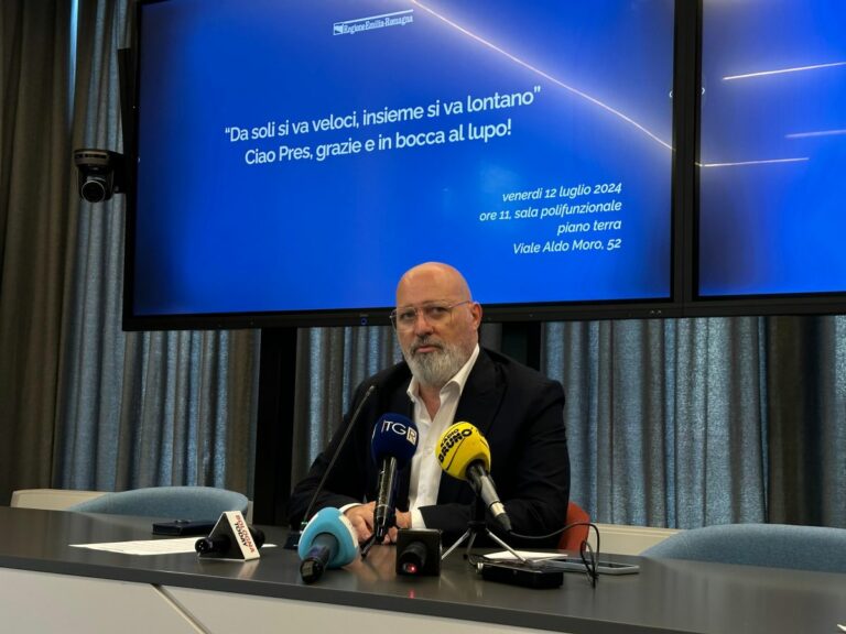 Bonaccini firma le dimissioni, Priolo assumme le funzioni di presidente