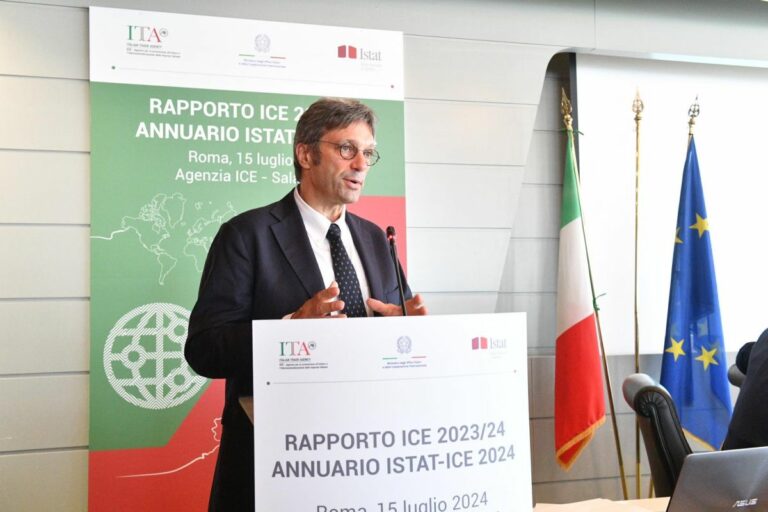 Rapporto Ice, nel 2023 export italiano a quota 626 miliardi