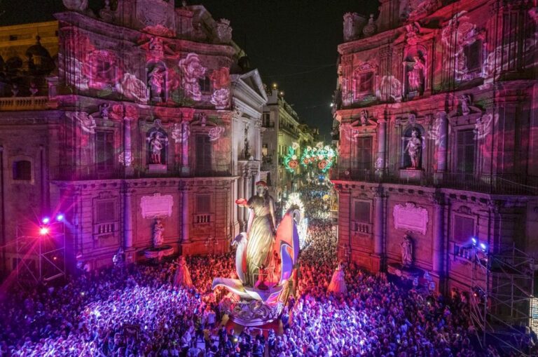 Palermo, 350 thousand for the 400th feast of Santa Rosalia