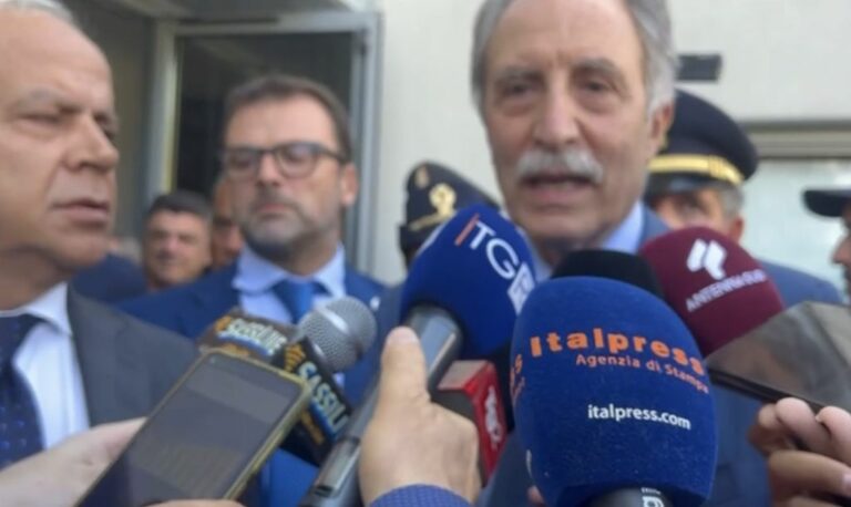 Piantedosi e Bardi a Matera “Doveroso omaggio a Vigili del Fuoco morti”