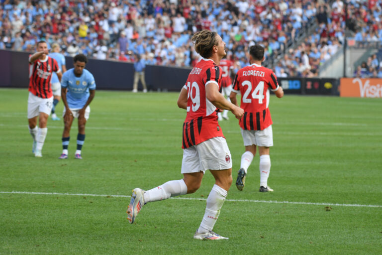 Milan-ManCity 3-2, gol di Colombo e Nasti, Florenzi ko