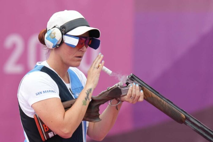 (TOKYO2020)JAPAN-TOKYO-OLY-SHOOTING-TRAP-WOMEN