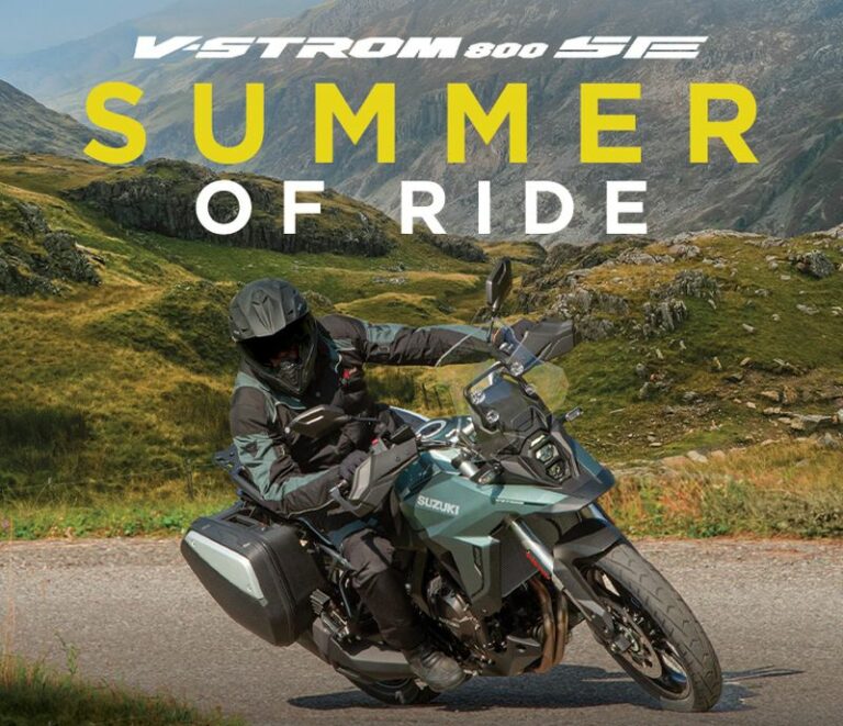 Al via la campagna Summer of Ride Suzuki per la V-Strom 800SE