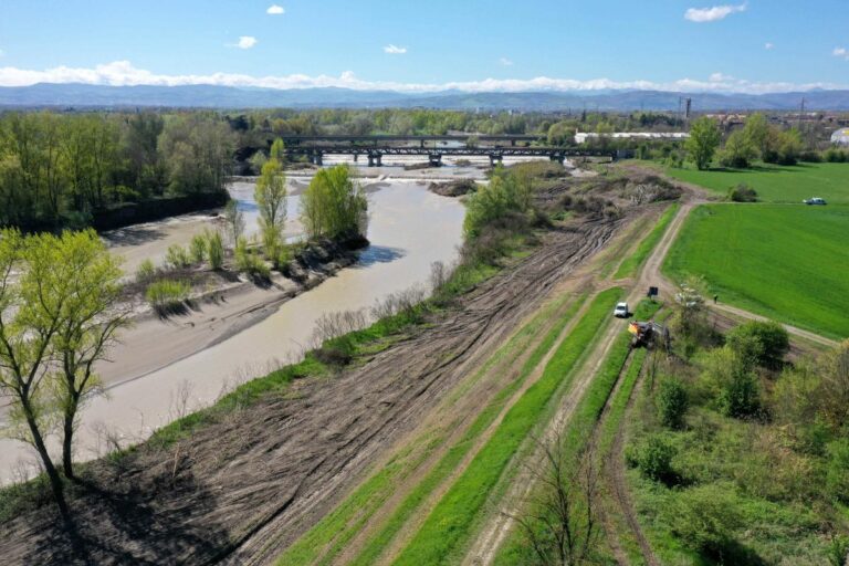 Tra Modena e Reggio lavori per aumentare il volume della cassa di espansione del fiume Secchia