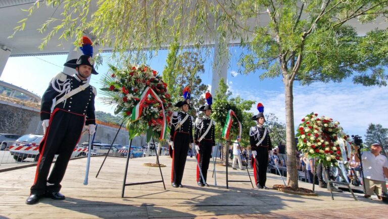 Sei anni dal crollo del Ponte Morandi, Genova ricorda le vittime