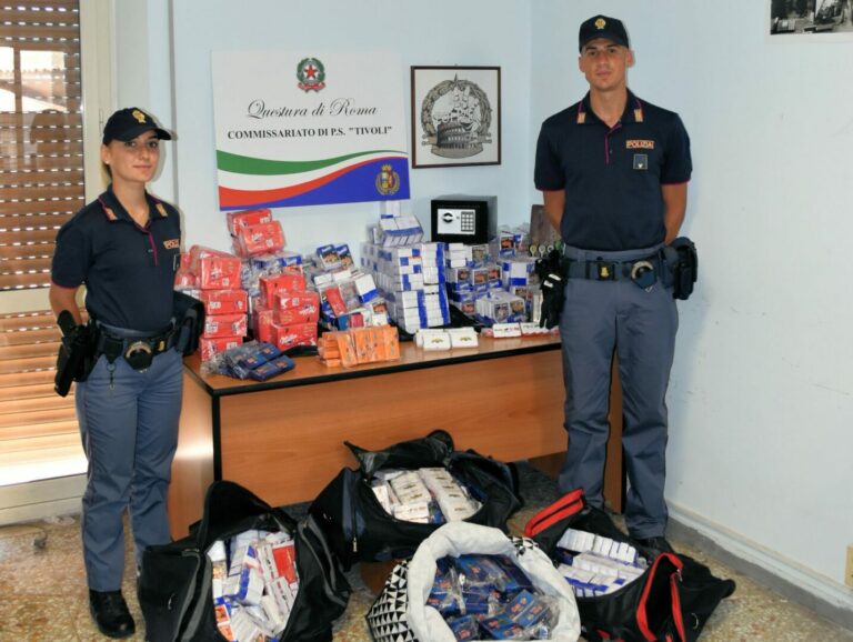 Sequestrati 213 chili di hashish alle porte di Roma, un arresto