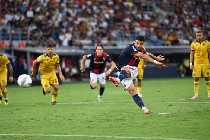 Italian soccer Serie A match - Bologna FC vs Udinese Calcio