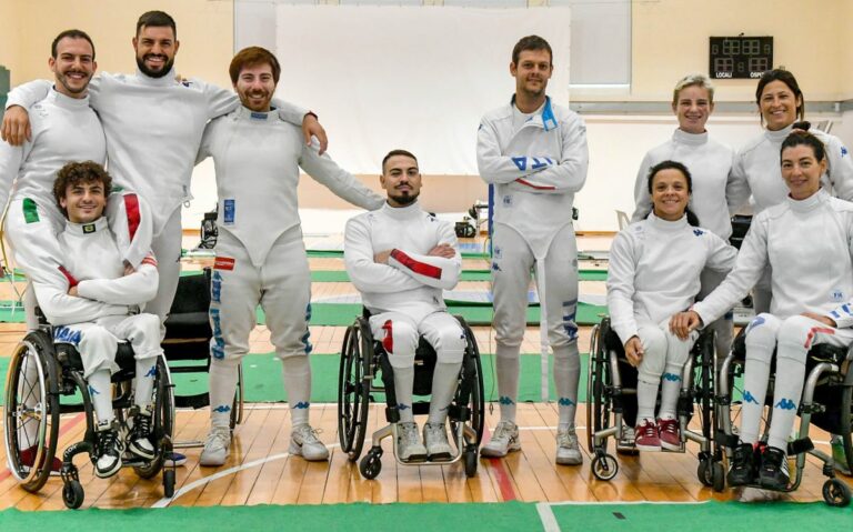 Paralimpiadi2024: Ultimo raduno a Tirrenia per gli azzurri della scherma