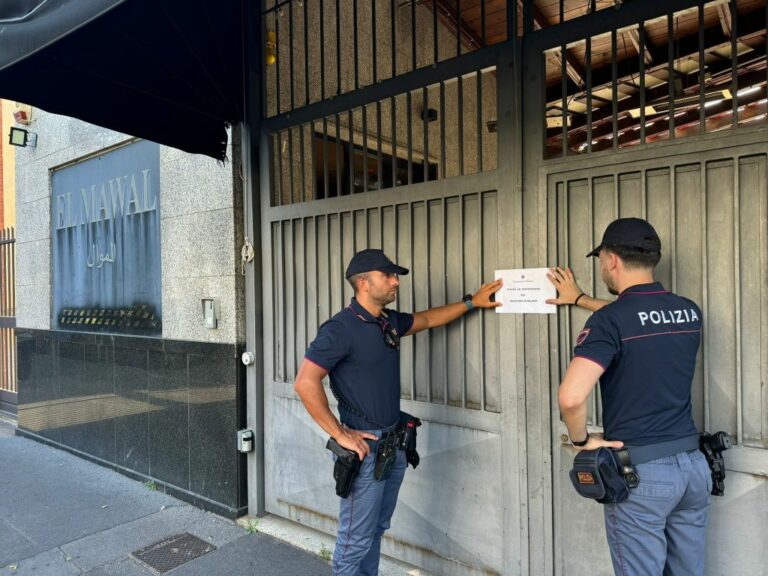 Milano, sospesa la licenza per 15 giorni al locale “El Mawal”