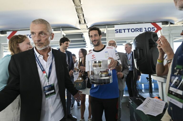 F1, a Monza Confartigianato Motori premia Ricciardo, Antonelli e Vasseur