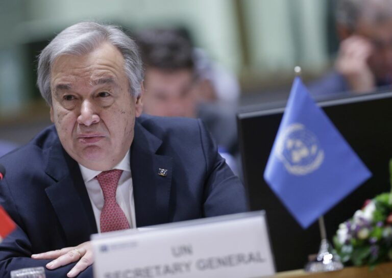 Guterres “Chiedo la fine immediata delle operazioni in Cisgiordania”