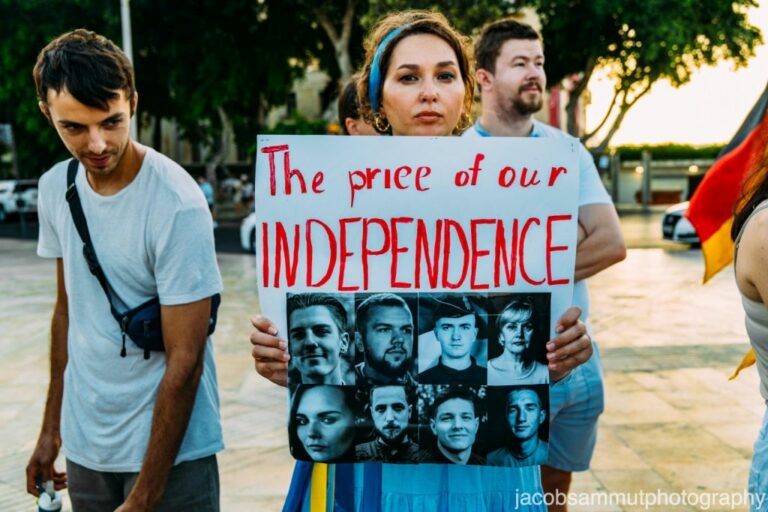 Malta, foreign diplomats reiterated support for Ukraine on its Independence Day