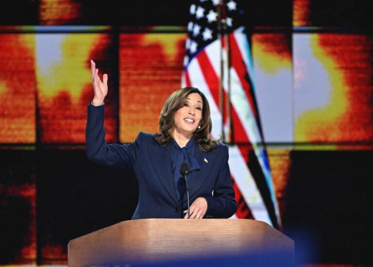 La piccola intervista a Harris in attesa del super show con Trump