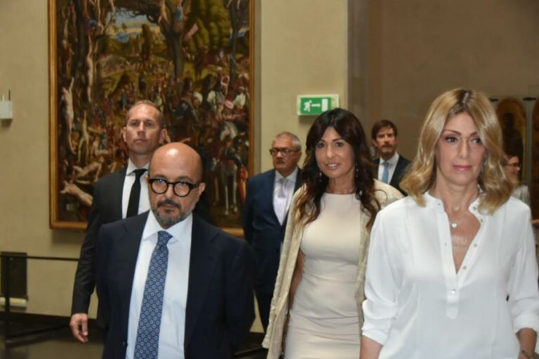 Presentato ricomposto soffitto del Vasari alle Gallerie dell’Accademia