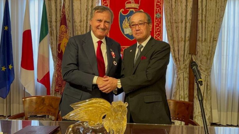 Hiroshima e Venezia legate da un patto di amicizia e fratellanza