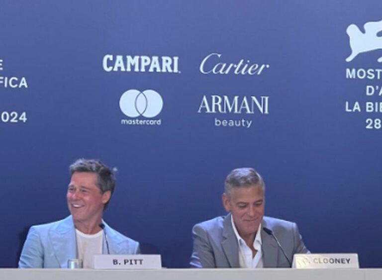 George Clooney a Venezia “Biden ha avuto coraggio, difficile mollare il potere”