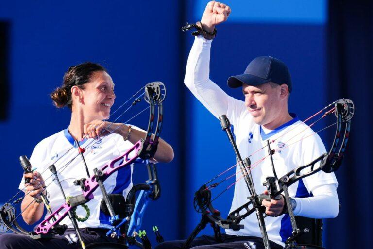 Bronzo azzurro con Dameno e Tonon nel mixed team di arco