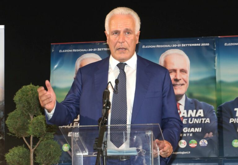 Toscana, Giani “Sensibile aumento fondi investiti da regione su imprese”