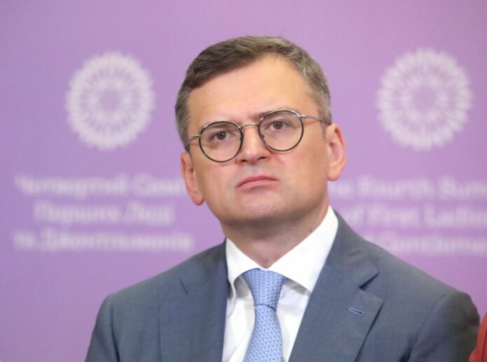 Kiev, la First Lady Olena Zelenska partecipa ad una conferenza stampa sul Quarto Vertice delle First Lady e dei Gentiluomini, che si terrà il 12 settembre e sarà incentrato sulla sicurezza dei bambini