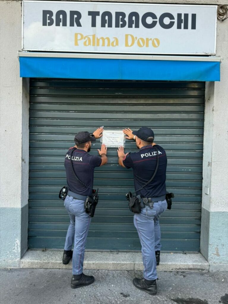 Milano, sospesa la licenza per 15 giorni ad un bar in via Palmanova