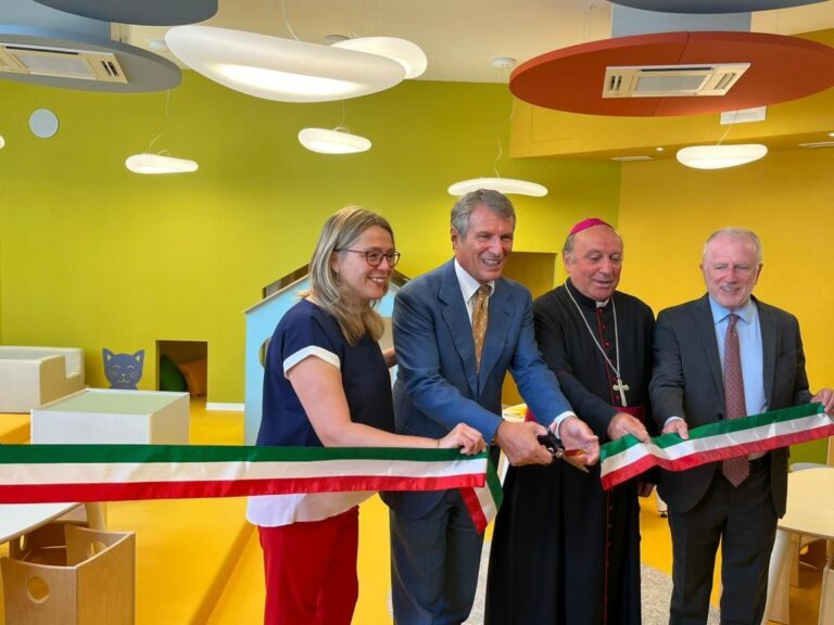 Milano, inaugurato primo asilo nido di Assolombarda