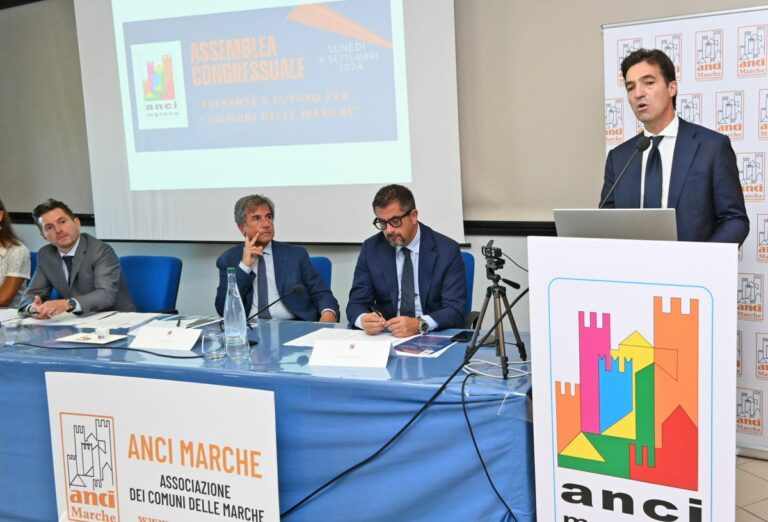 Acquaroli all’assemblea congressuale di Anci Marche “Sfruttare al meglio le risorse disponibili”