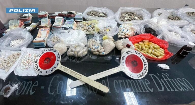 اكتشاف معمل لإنتاج المخدرات في باليرمو والقبض على شخصين